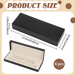 Plastic Pen Gift Packing Boxes&nbsp;CON-WH0001-85B-01
