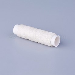 ラウンドワックスポリエステルツイストコード  マイクロマクラメコード  皮革プロジェクト用  製本  古いレース  0.35mm  約43ヤード（40m）/ロール&nbsp;LS-YC-L003-A-28