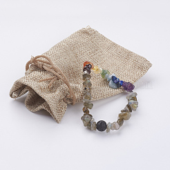 Chakra Jewelry&nbsp;BJEW-JB03557-03