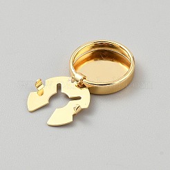 Alloy Cufflinks&nbsp;LS-BUTT-WH0031-30B-G