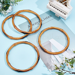 Ps プラスチック模造竹ハンドル  リング  ペルー  150.5x13.5mm  内径：129.5mm&nbsp;PURS-WH20002-06B