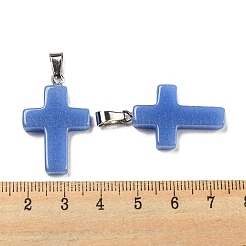 Synthetic Luminous Stone Dyed Pendants&nbsp;G-H308-06P-06