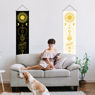 Polyester Wall Hanging Tapestry&nbsp;AJEW-WH0399-046-1