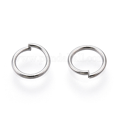 Iron Open Jump Ring&nbsp;IFIN-T019-6mm-P-1