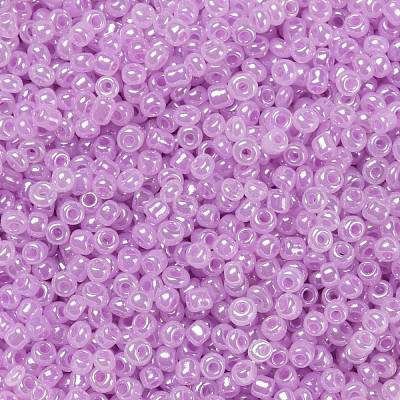 ガラスシードビーズ  セイロン  ラウンド  スミレ  12/0  2mm  穴：1mm  約30000個/ポンド&nbsp;SEED-A011-2mm-150-1