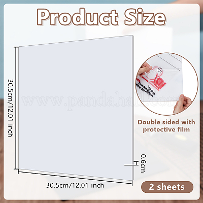 2 Sheets HDPE Plastic Sheets&nbsp;DIY-OC0014-44B-02-1