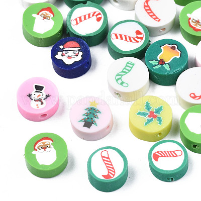Handmade Polymer Clay Beads&nbsp;CLAY-N011-41-1
