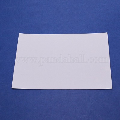 Absプラスチックプレート  長方形  ホワイト  301x199x0.5mm&nbsp;KY-WH0045-17B-1