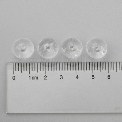アクリルビーズ  ラウンド  透明  14mm  穴：2mm  約314個/500g&nbsp;PL528-1