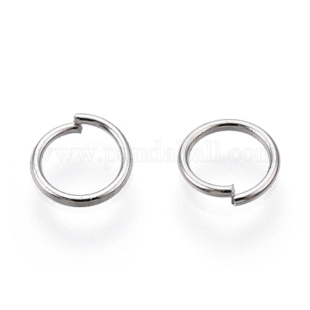 Iron Open Jump Ring IFIN-T019-6mm-P-1