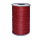Waxed Polyester Cord, 6-Ply, Dark Red, 0.55mm, about 38.27 yards(35m)/roll