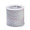 11M Polyester Braided Cord with Cotton Core & Metallic Thread, White, 2.5mm, about 10.0465 Yards(11m)/Roll