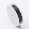 Round Iron Wire, Black, 24 Gauge, 0.5mm, about 22.96 Feet(7m)/roll, 10 rolls/set