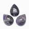Natural Amethyst Cabochons, Teardrop, 25x18x7mm