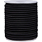 Elastic Cord, Black, 4mm, about 20m/roll