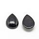 Natural Black Stone Cabochons&nbsp;G-R417-13x18-46-2