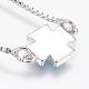 Long-Lasting Plated Adjustable Brass Slider Bracelets&nbsp;BJEW-P165-02A-3