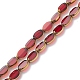 Electroplate Transparent Glass Beads Strands&nbsp;EGLA-K015-05A-1