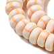 Polymer Clay Beads Strands&nbsp;CLAY-H006-02F-3
