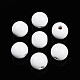 Painted Natural Wood Beads&nbsp;WOOD-A018-16mm-19-1