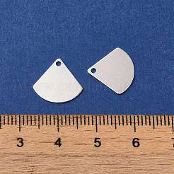 真鍮チャーム  カドミウムフリー＆鉛フリー  ファンチャーム  925銀メッキ  12x13x0.5mm  穴：1.2mm&nbsp;KK-P259-08S