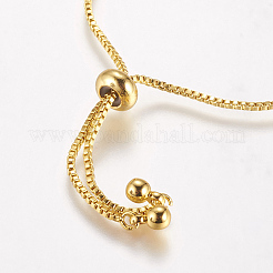 Brass Chain Bracelet Making&nbsp;X-MAK-P007-04-03G