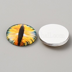 Luminous Self Adhesive Glass Eyes Cabochons&nbsp;DIY-WH0304-941C-34