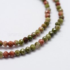 Natural Unakite Beads Strands&nbsp;LS-G-K185-05