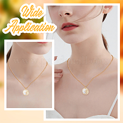 5Pcs Natural Shell Pendants&nbsp;KK-BBC0008-04