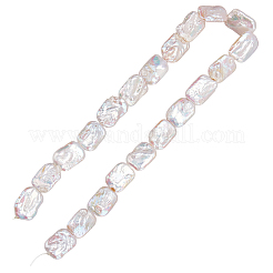 1 Strand Natural Baroque Pearl Keshi Pearl Beads Strands&nbsp;PEAR-SC0001-48