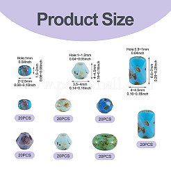 140Pcs 7 Styles Glass Seed Beads Sets&nbsp;SEED-TAD0001-02A