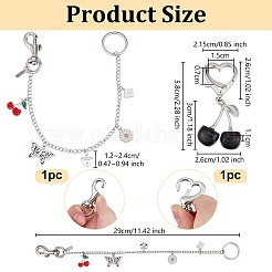 Alloy Enamel Pendant Decorations&nbsp;HJEW-OC00347