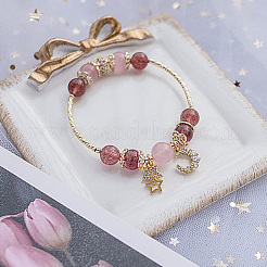2 Strands Natural Rhodochrosite Beads Strands&nbsp;G-GO0001-11B