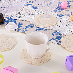 4Pcs Silicone Placemats&nbsp;AJEW-TA0005-87C