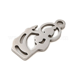 Non-Tarnish 304 Stainless Steel Pendants&nbsp;LS-STAS-S123-02P