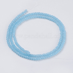 Imitation Jade Glass Beads Strands&nbsp;GLAA-F076-C03