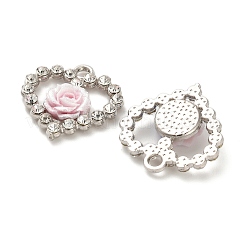 Platinum Alloy Glass Pendants&nbsp;FIND-Z068-02P