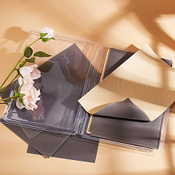 ジュエリー植毛織物  ポリエステル  自己粘着性の布地  長方形  グレー  29.5x20x0.07cm&nbsp;DIY-BC0010-23I