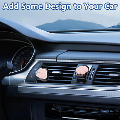 5Pcs Resin & Plastic Car Air Freshener Vent Clips&nbsp;HJEW-OC00138