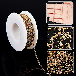DIY Chain Necklaces Making Kits&nbsp;DIY-SC0020-82