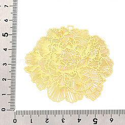 Brass Filigree Big Pendants&nbsp;KKC-T003-14G