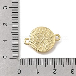 Religion Brass Flat Round with Virgin Connector Charms&nbsp;KK-D431-049G