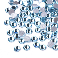 Glass Flat Back Rhinestone Cabochons&nbsp;RGLA-S002-12SS-17