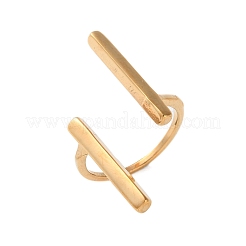 Ion Plating(IP) 304 Stainless Steel Finger Rings&nbsp;RJEW-H125-10G-17mm