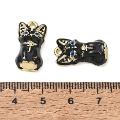 Alloy Enamel Pendants&nbsp;AL-CBA4262-02G-02