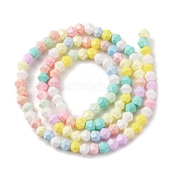 Baking Paint Glass Beads Strands&nbsp;LAMP-R020-02B