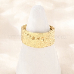 304 Stainless Steel Cuff Rings&nbsp;RJEW-D332-012L-G