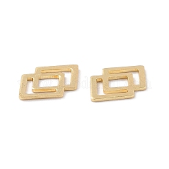 Eco-Friendly Brass Links Rings&nbsp;LS-KK-C226-10G-RS