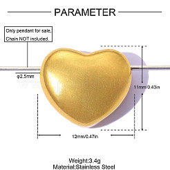 304 Stainless Steel Pendants&nbsp;STAS-OY015-62G