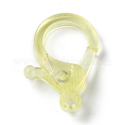 Transparent Plastic Lobster CLaw Clasps&nbsp;KY-H005-A01